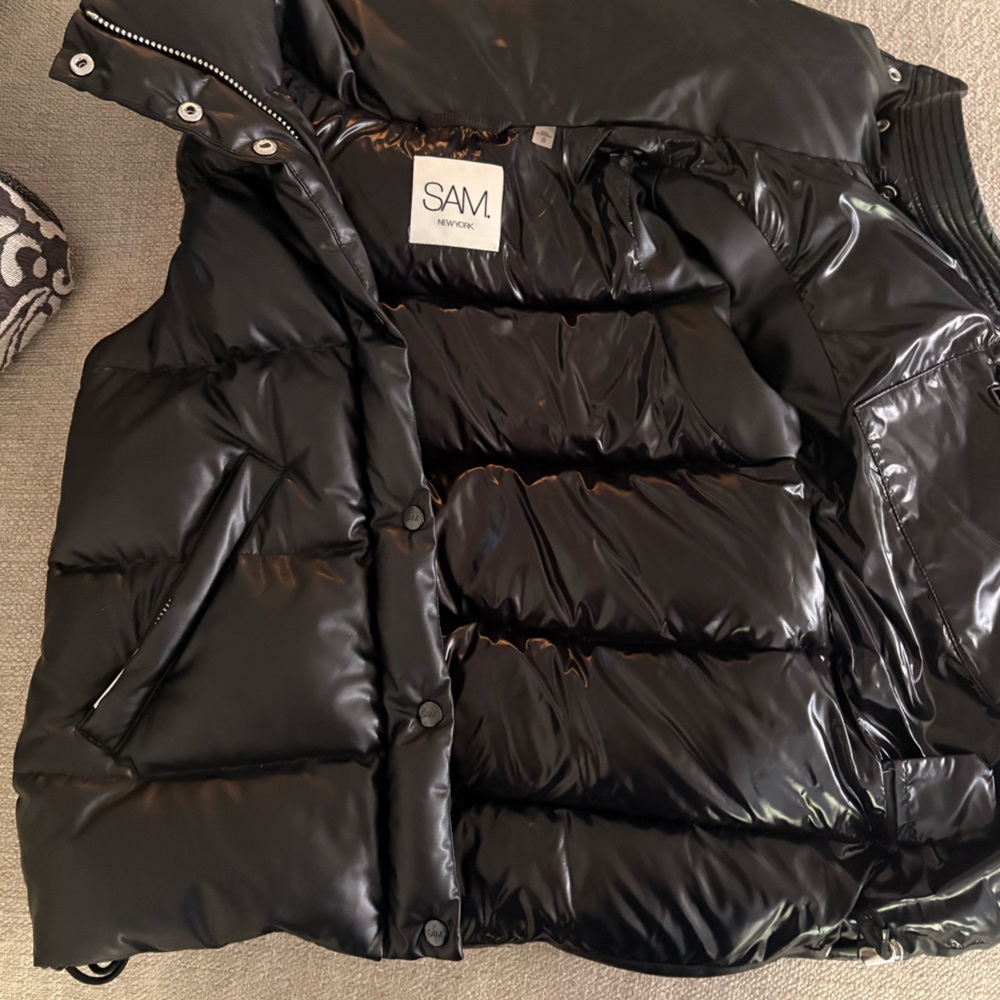 SAM. Leather Vest